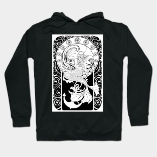 Mermaid luring sailors Hoodie